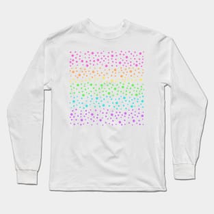 Rainbow Polka Dots Long Sleeve T-Shirt